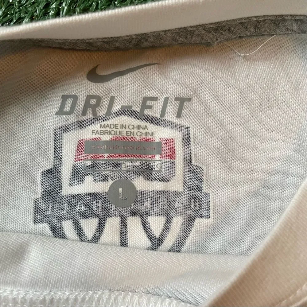 RARE Nike Mens Kevin Durant USA T-Shirt 2012 Olympics White Size Large